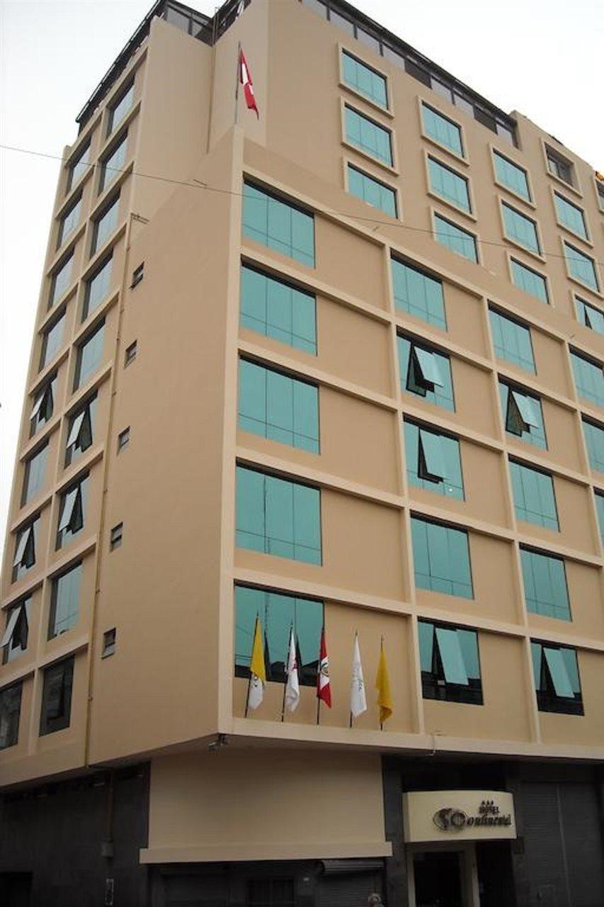 Hotel Continental Lima Bagian luar foto