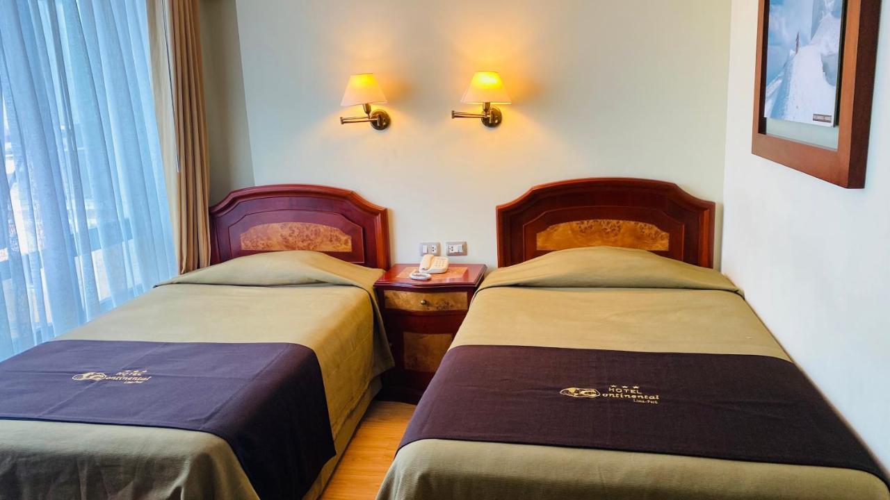 Hotel Continental Lima Bagian luar foto