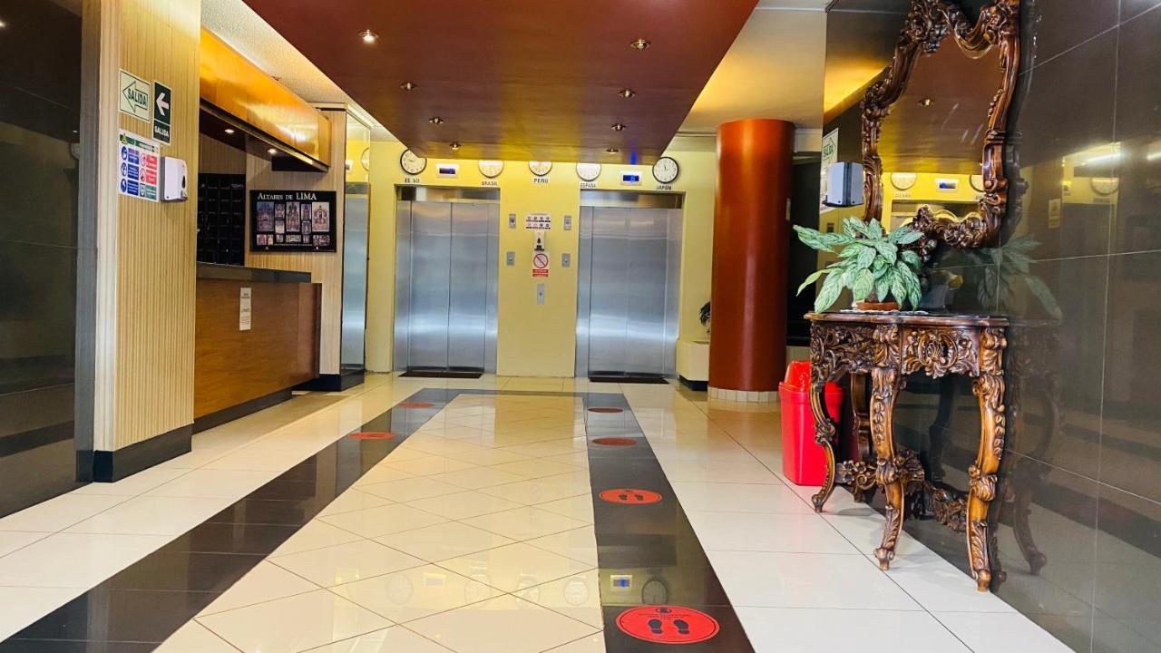 Hotel Continental Lima Bagian luar foto