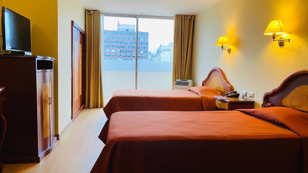 Hotel Continental Lima Bagian luar foto