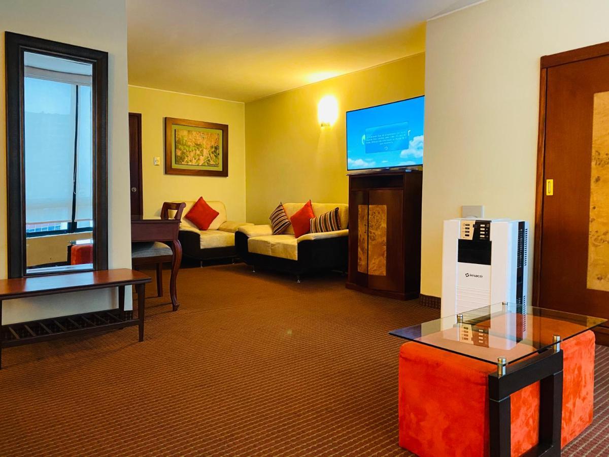Hotel Continental Lima Bagian luar foto