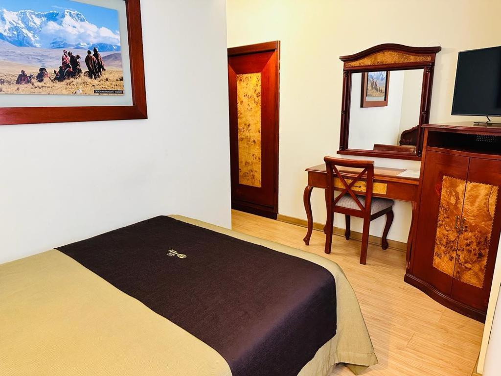 Hotel Continental Lima Bagian luar foto