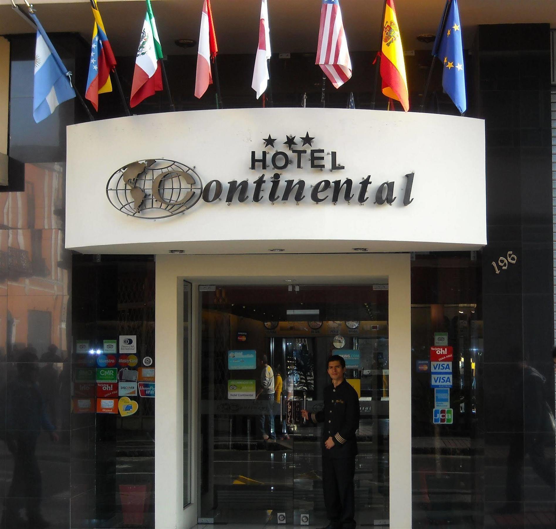 Hotel Continental Lima Bagian luar foto